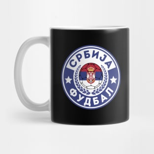 Serbia Football Mug